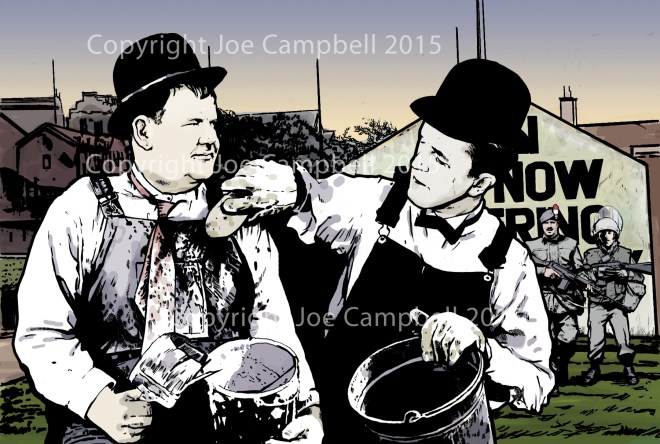 LAUREL &HARDY POSTER